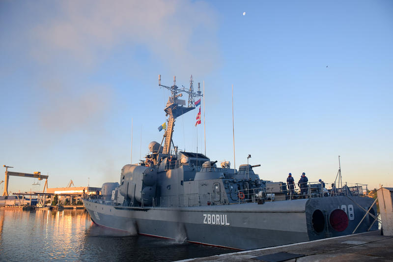 Nava purtătoare de rachete NPR Zborul, Foto: Fortele Navale Romane