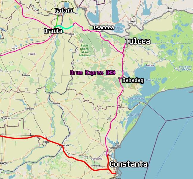 Dobrogea Expres - Drumul expres DX8, Foto: Hotnews