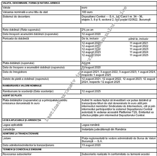 Titluri de stat Fidelis pentru populatie, Foto: Monitorul Oficial