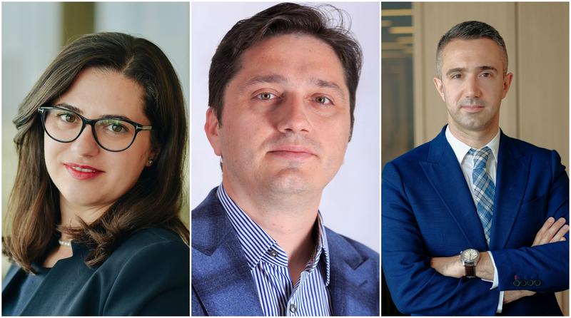 Ioana Boca, Sorin Elisei, Mihnea Galgotiu-Sararu, Foto: Deloitte Romania