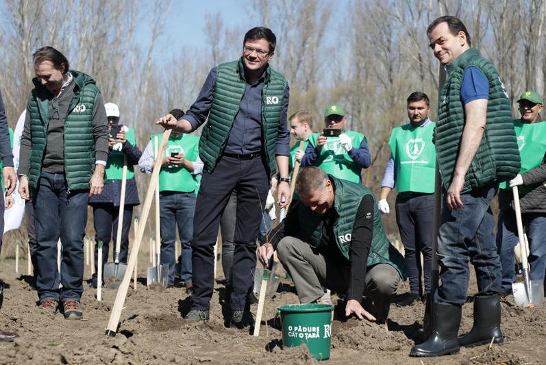 Orban, campanie împădurire, Foto: Guvernul Romaniei