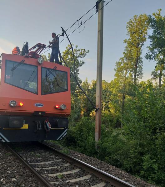 Interventie, Foto: CFR Infrastructura