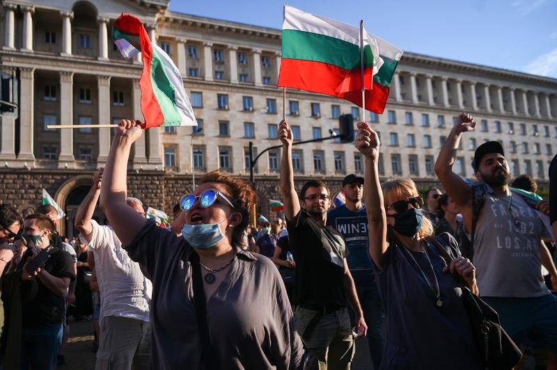 Proteste in Bulgaria, Foto: NIKOLAY DOYCHINOV / AFP / Profimedia