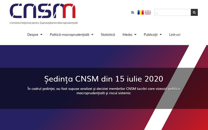 Consiliul National pentru Supraveghere Macroprudentiala, Foto: CNSM