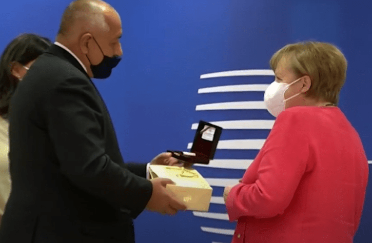 Boiko Borisov si Merkel, Foto: Captura YouTube