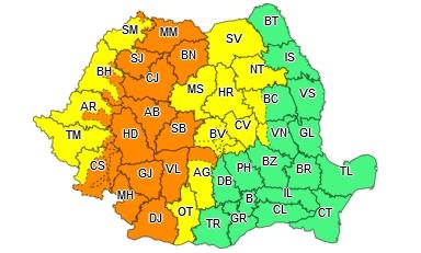 Cod galben, Foto: meteoromania.ro