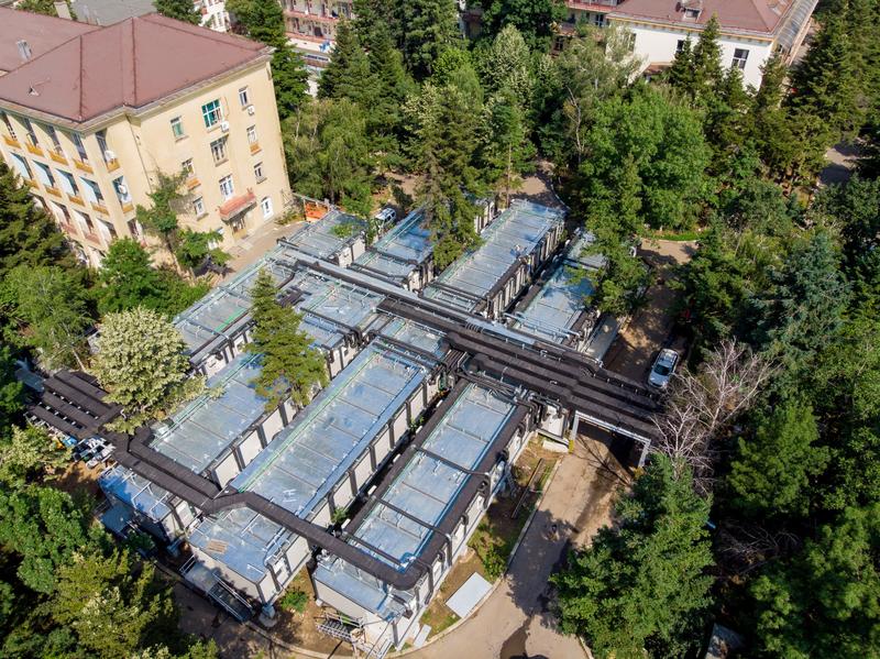 Spitalul modular construit de Daruieste Viata, Foto: Daruieste viata