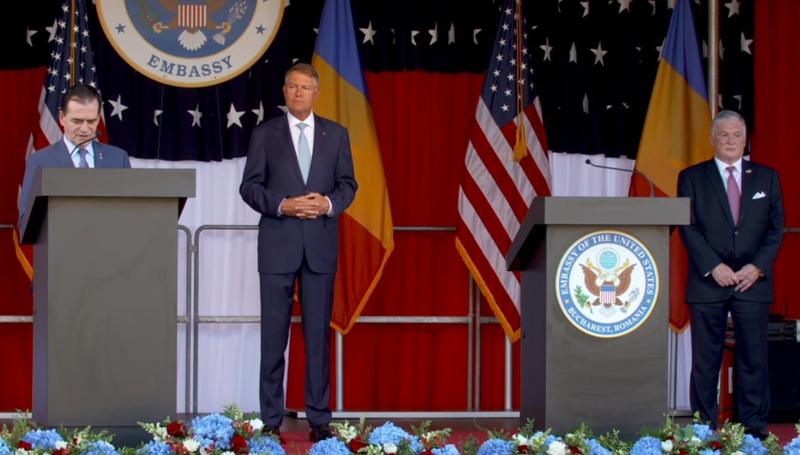 Orban, Iohannis si Zuckerman, Foto: Captura Facebook