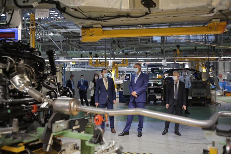 Presedintele Iohannis in vizita la Ford Craiova, Foto: Ford