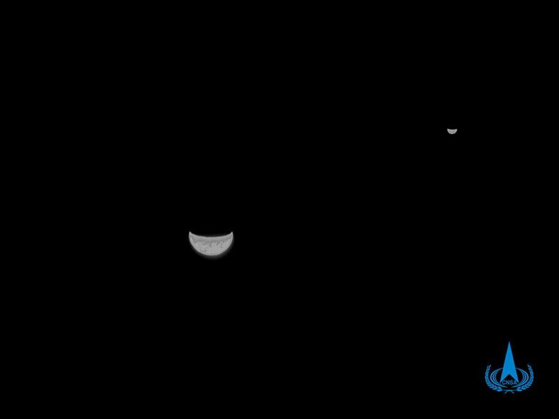 Pamantul si luna, Foto: Xinhua