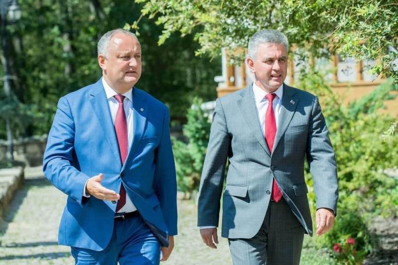 Dodon si Krasnoselski, Foto: presedinte.md