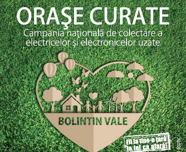 Bolintin Vale intră în campania "Orașe Curate", Foto: ecotic