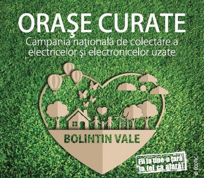 Bolintin Vale intră în campania "Orașe Curate", Foto: ecotic