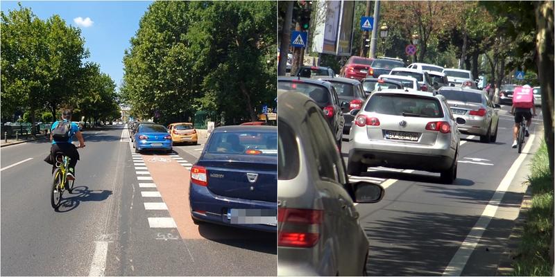 Pista de biciclete de pe Splaiul Independentei, Foto: Hotnews