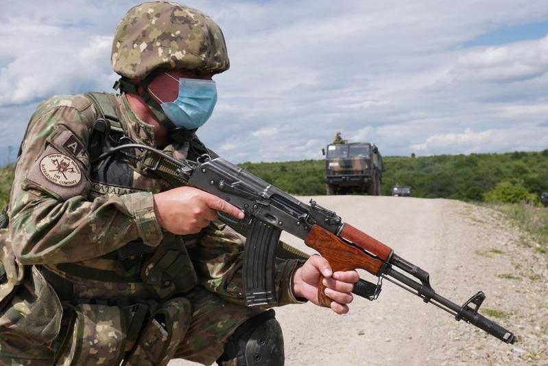 Militar român în timpul pandemiei de coronavirus, Foto: MApN