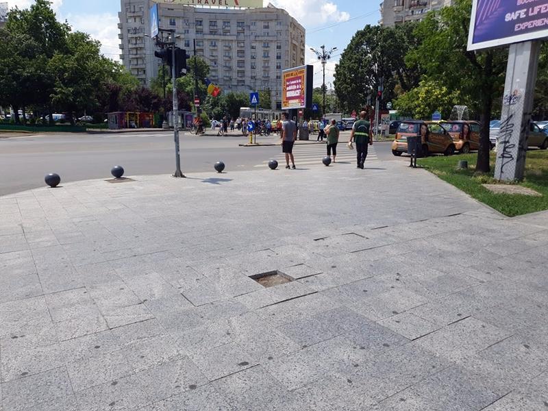 Trotuar Piata Unirii 6, Foto: Hotnews