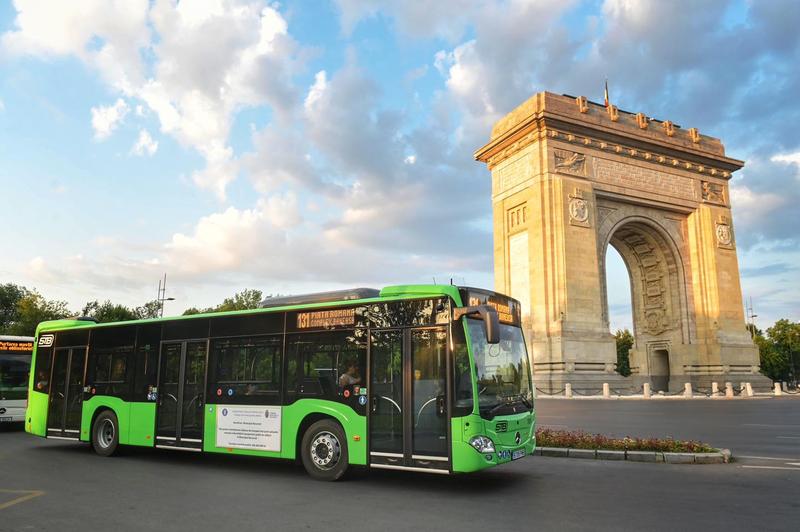 Autobuze hibrid Mercedes 1, Foto: PMB