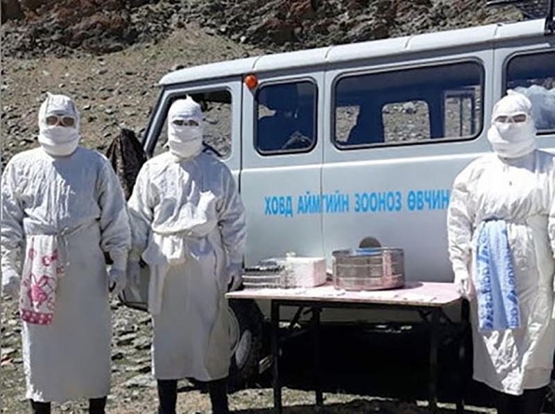 Ciuma Mongolia, Foto: National Center for Zoonotic / East2West News / Profimedia