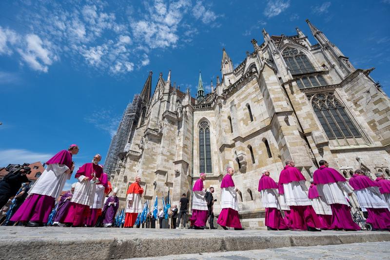 Funeralii Georg Ratzinger, Foto: Armin Weigel / AFP / Profimedia Images