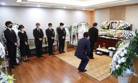 Funeralii, Coreea de Sud (sursa foto-twitter), Foto: Hotnews