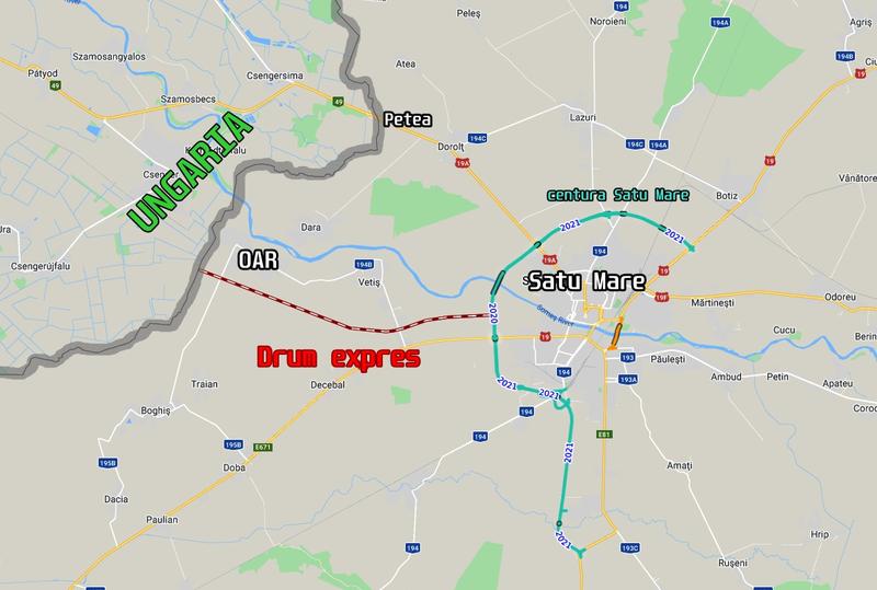 Drum Expres Satu Mare - Oar, Foto: Hotnews