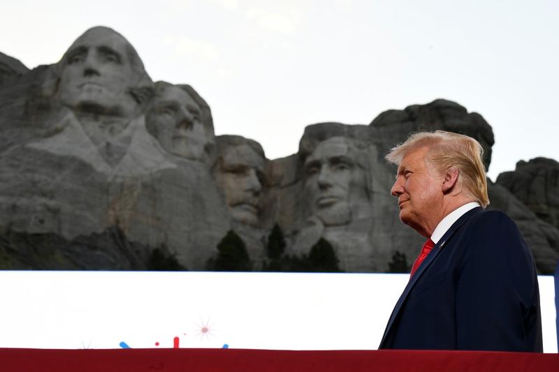 Trump si Muntele Rushmore, Foto: Saul Loeb / AFP / Profimedia Images