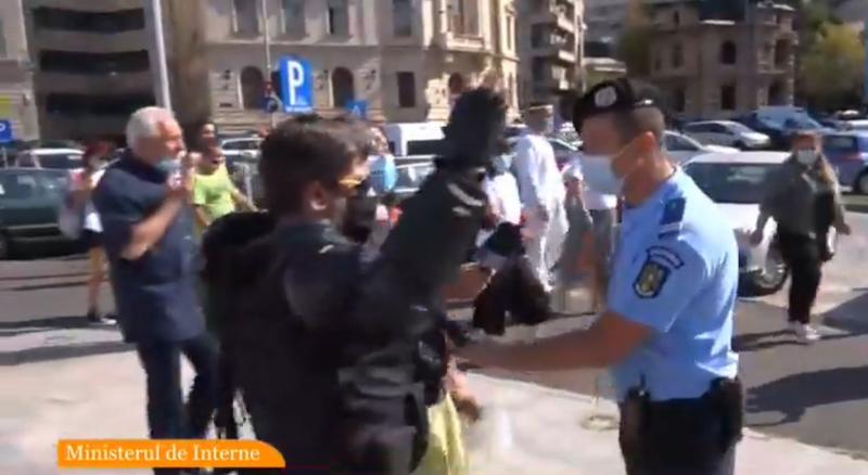 Protest MAI, Foto: Captura video