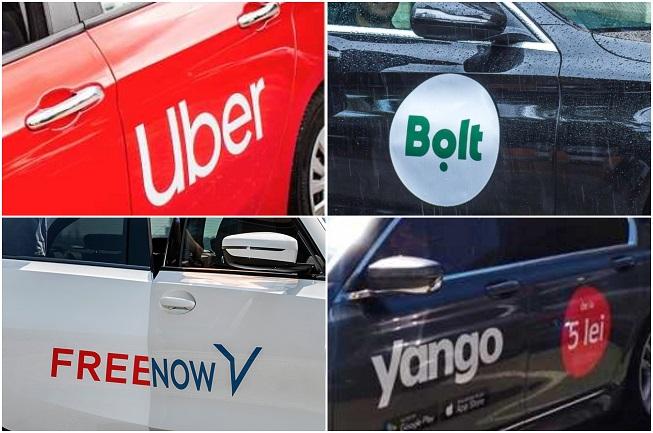 Uber Bolt Yango Free Now in Romania, Foto: StartupCafe.ro