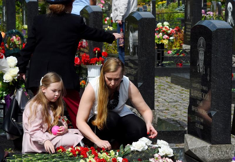 Comemorarea accidentului Kursk, Foto: Olga Maltseva / TASS / Profimedia Images