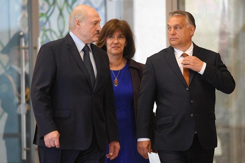 Viktor Orban si Alexandr Lukasenko, Foto: Viktor Tolochko / Sputnik / Profimedia Images