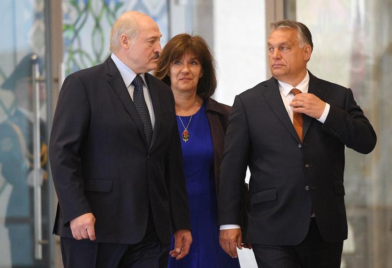 Viktor Orban si Alexandr Lukasenko, Foto: Viktor Tolochko / Sputnik / Profimedia Images
