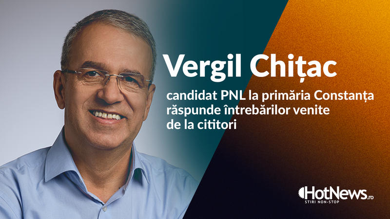 Vergil Chițac, candidat la Primăria Constanța, Foto: Smile Media