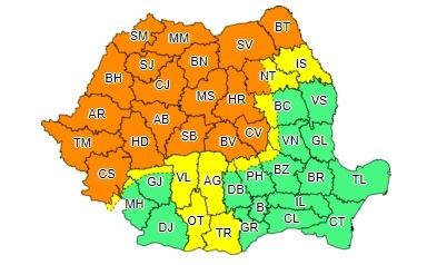 avertizari ANM, Foto: ANM