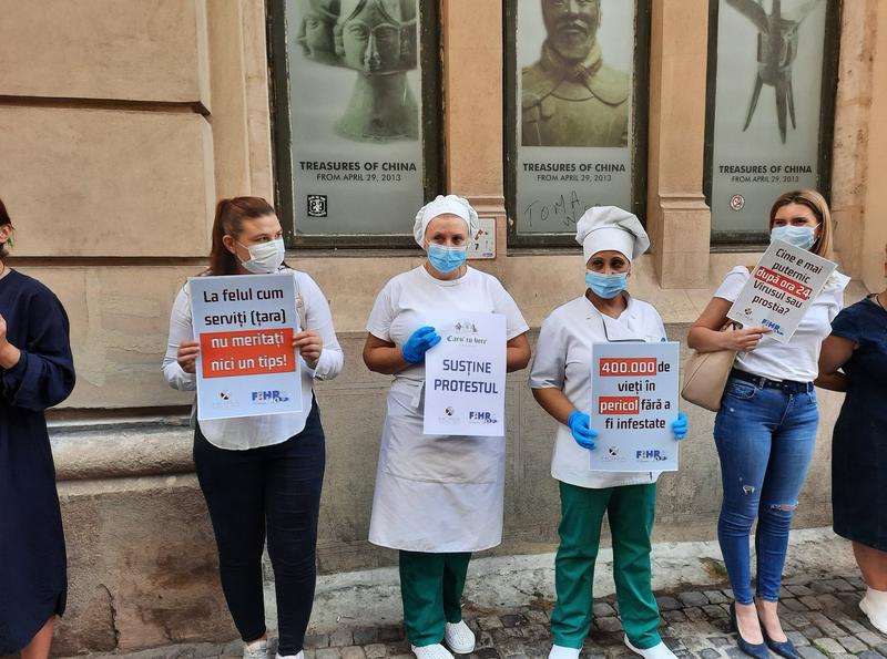 protest Centrul Vechi, Foto: Hotnews