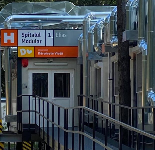 Spital modular COVID, Foto: Daruieste viata