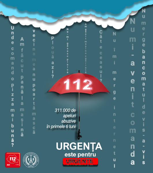 Inforgrama apeluri 112, Foto: STS