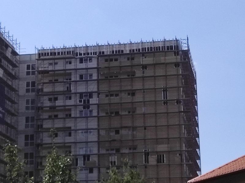 Blocurile construite cu muncitori indieni, Foto: Hotnews