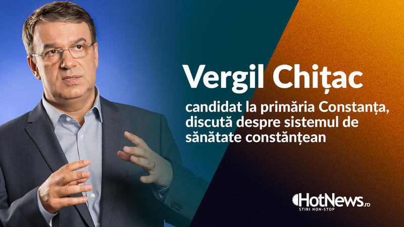 Vergil Chițac, candidat PNL la Primăria Constanța, Foto: Hotnews