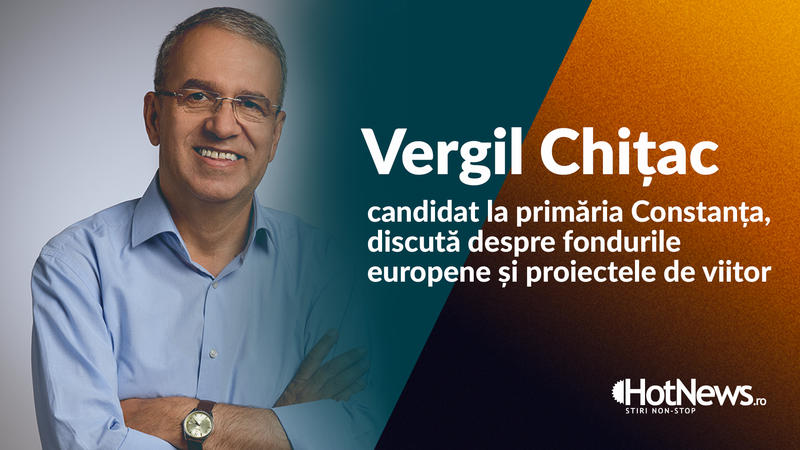 Vergil Chițac, candidat PNL la Primăria Constanța, Foto: Hotnews
