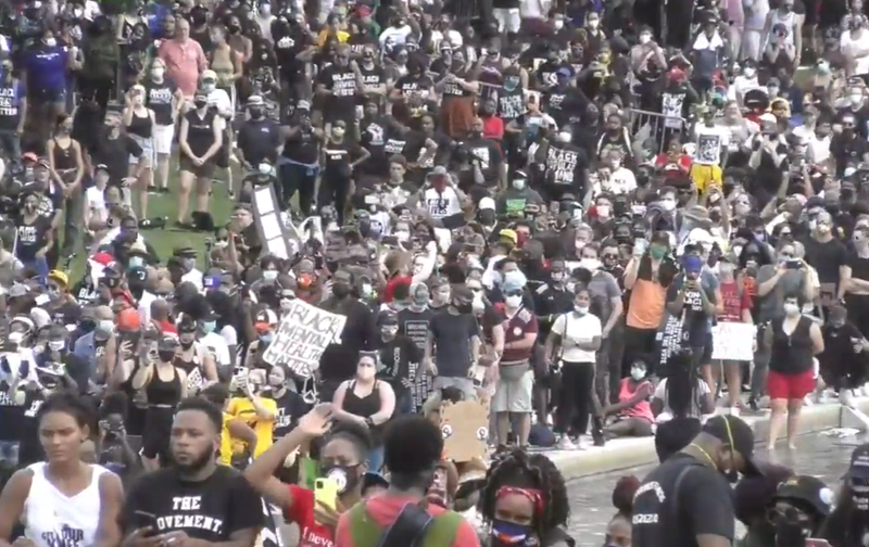 mars aniversar Washington, Foto: Captura YouTube