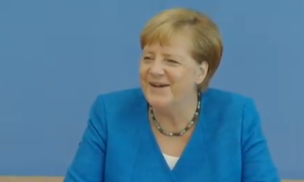 Merkel, Foto: Captura video