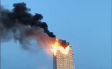 Incendiu Madrid, Foto: Captura YouTube