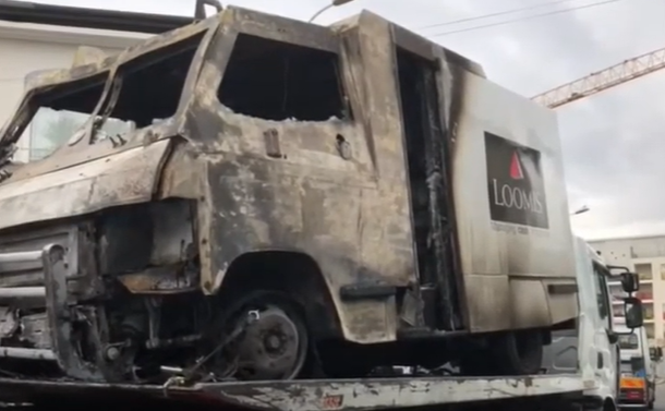 Masina securizata, Foto: Captura video