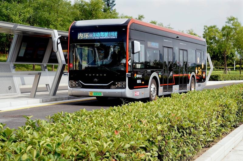 autobuz cu autopilot, Foto: Profimedia Images