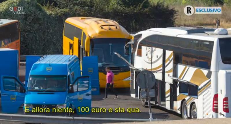 Cum ajung cei din R.Moldova in Italia, in ciuda restrictiilor, Foto: Captura La Repubblica