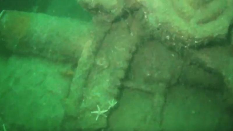 Epava crucisator, Foto: youtube.com