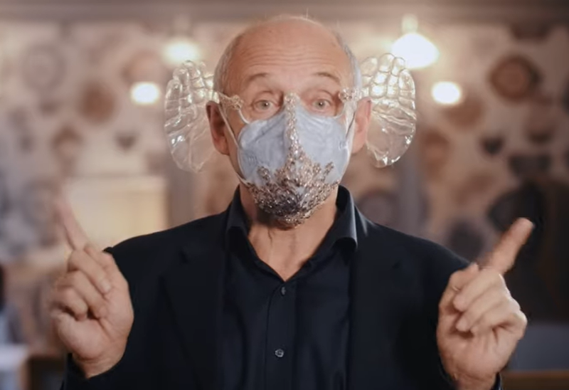 Masca melomanilor, Foto: Captura video