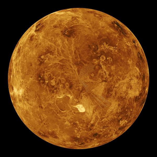 Venus, fotografie a sondei Magellan, Foto: NASA