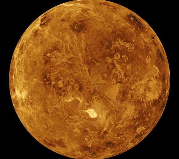 Venus, fotografie a sondei Magellan, Foto: NASA