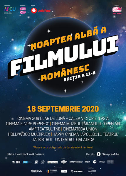 Program Noaptea Albă a Filmului Românesc, Foto: TIFF